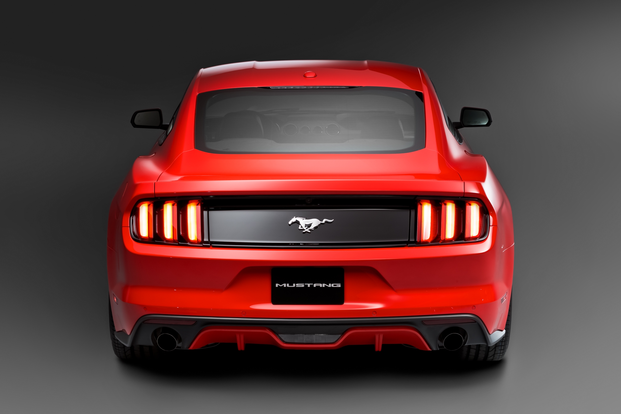 2015 mustang rear view camera not available